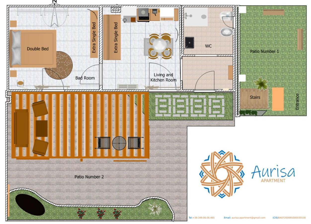 Aurisa Apartment Bari Buitenkant foto